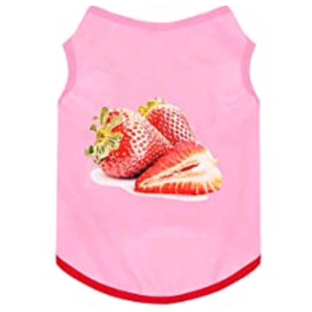 🐶🐶 2/$10; 4/$15 🐶🐶 NWT, Pink Strawberry Little Pet Tee